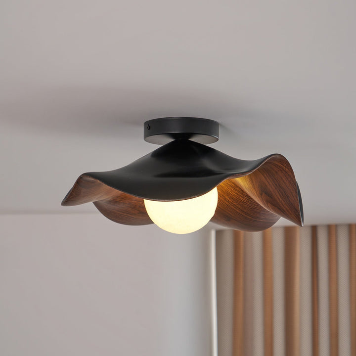 Artelux Casia Wood-Resin Ceiling Light