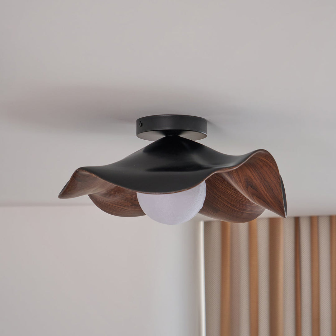 Artelux Casia Wood-Resin Ceiling Light