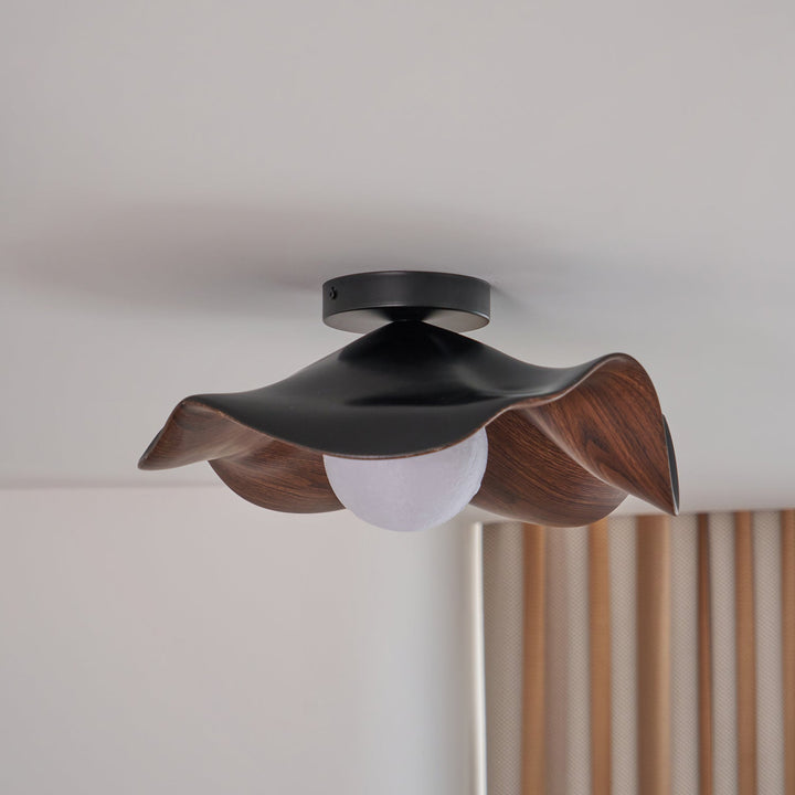 Artelux Casia Wood-Resin Ceiling Light