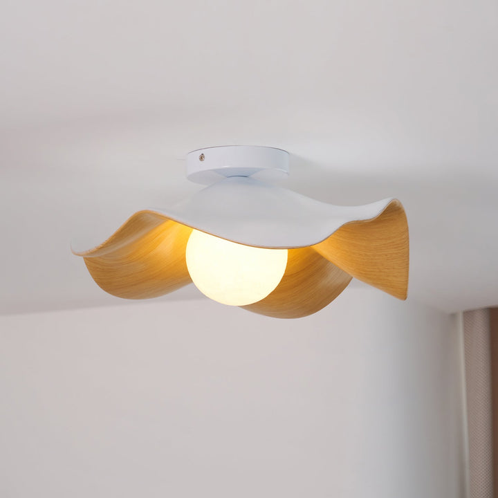 Artelux Casia Wood-Resin Ceiling Light