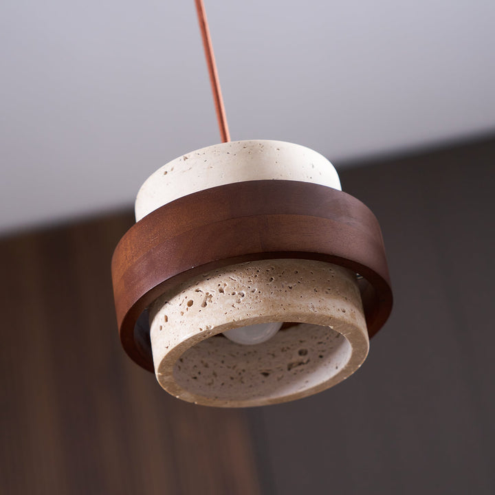 Artelux Dune Travertine Pendant Light