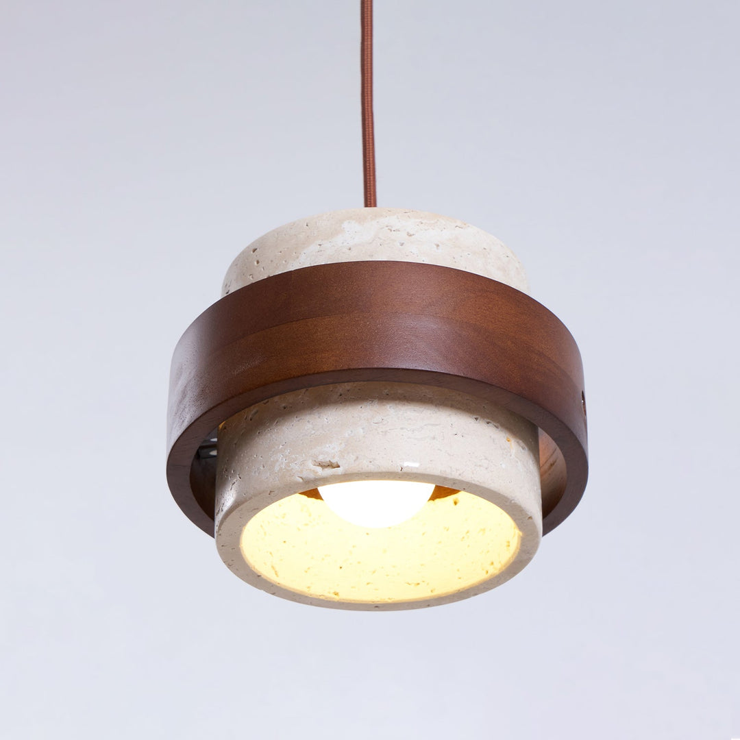 Artelux Dune Travertine Pendant Light
