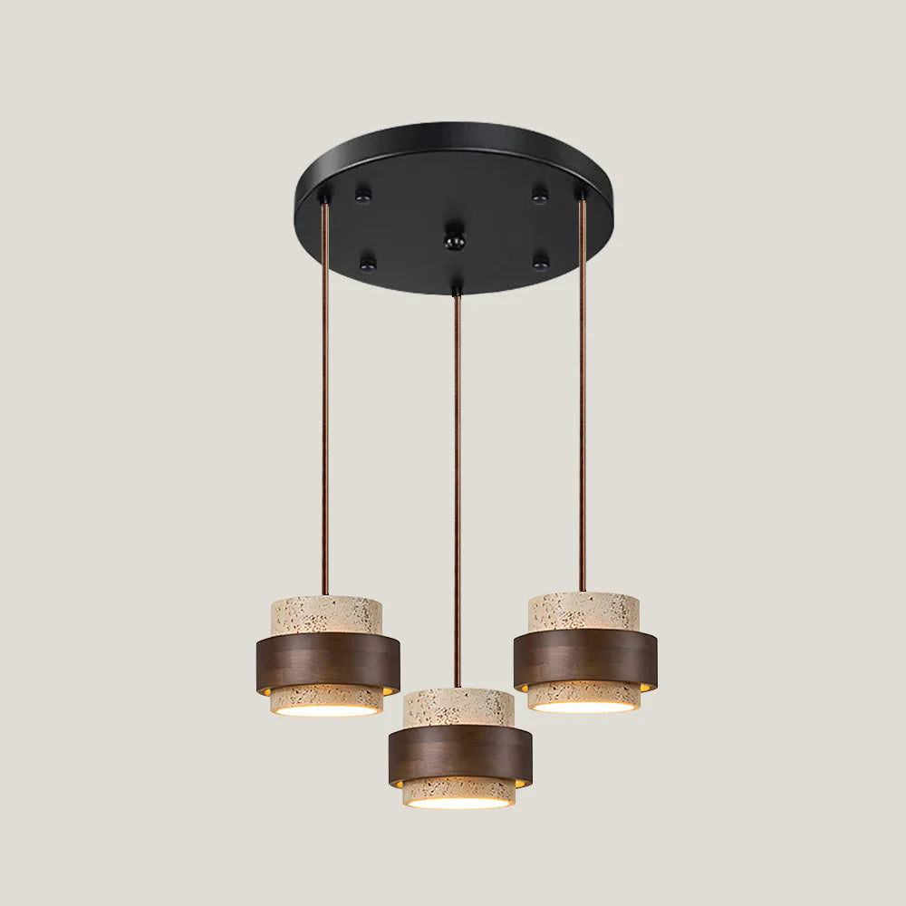 Artelux Dune Travertine Pendant Light