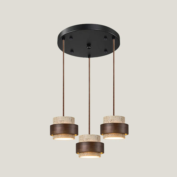 Artelux Dune Travertine Pendant Light