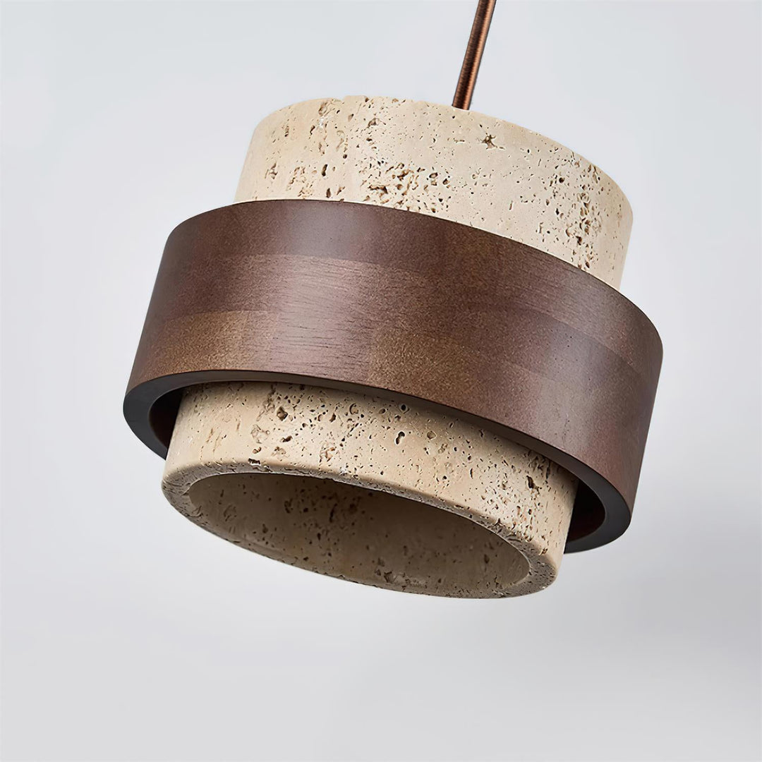 Artelux Dune Travertine Pendant Light