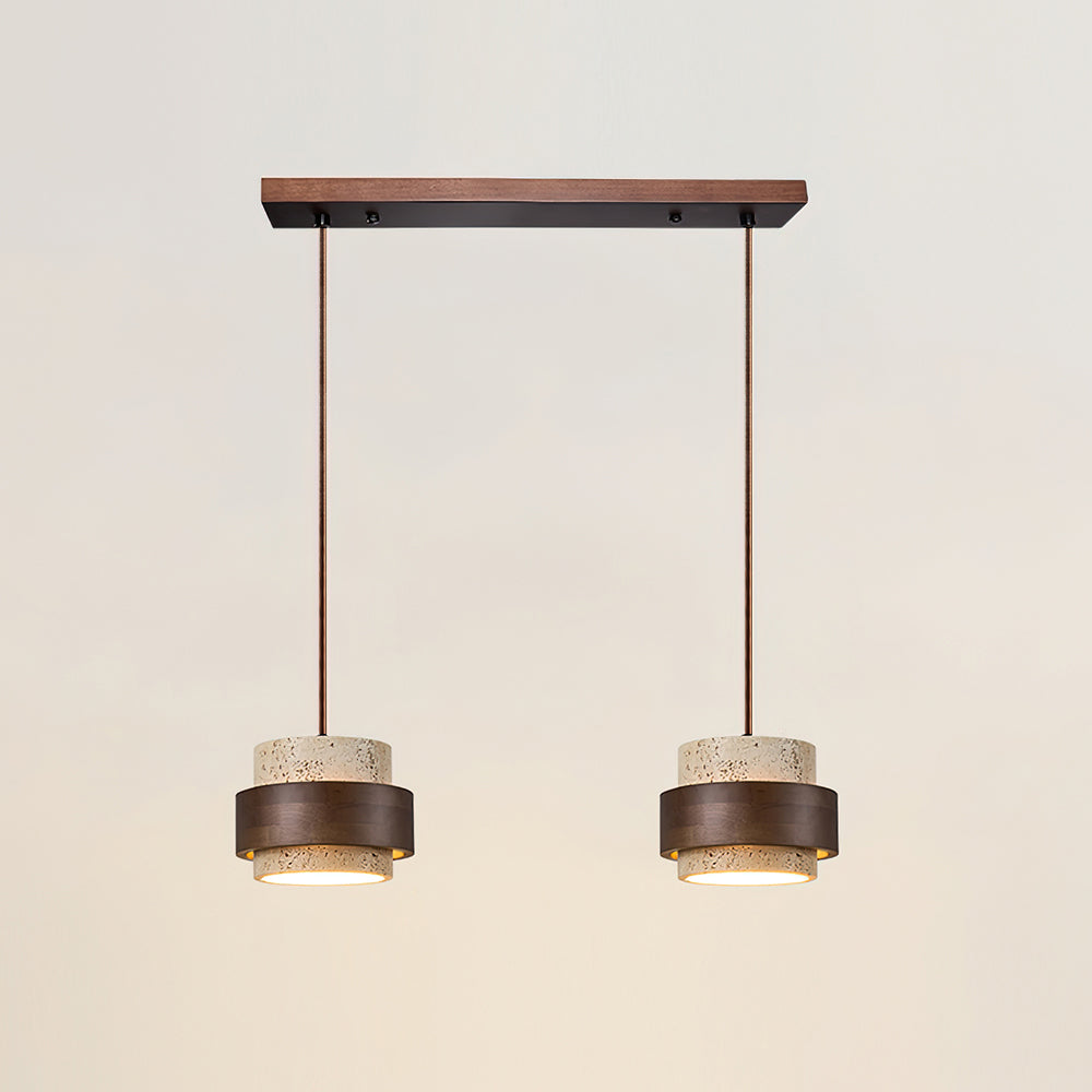 Artelux Dune Travertine Pendant Light