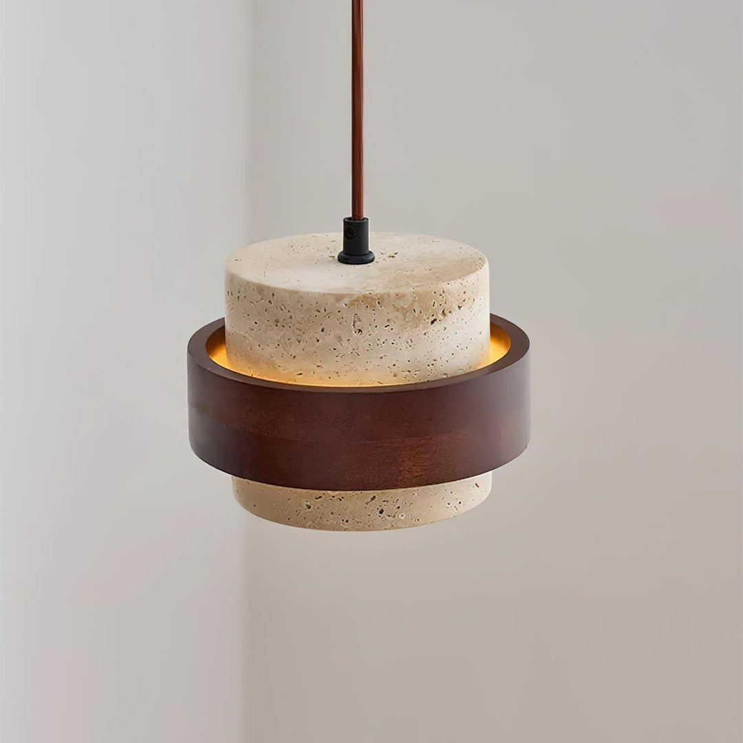 Artelux Dune Travertine Pendant Light