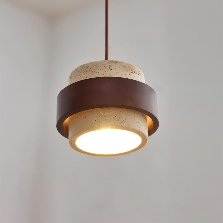 Artelux Dune Travertine Pendant Light