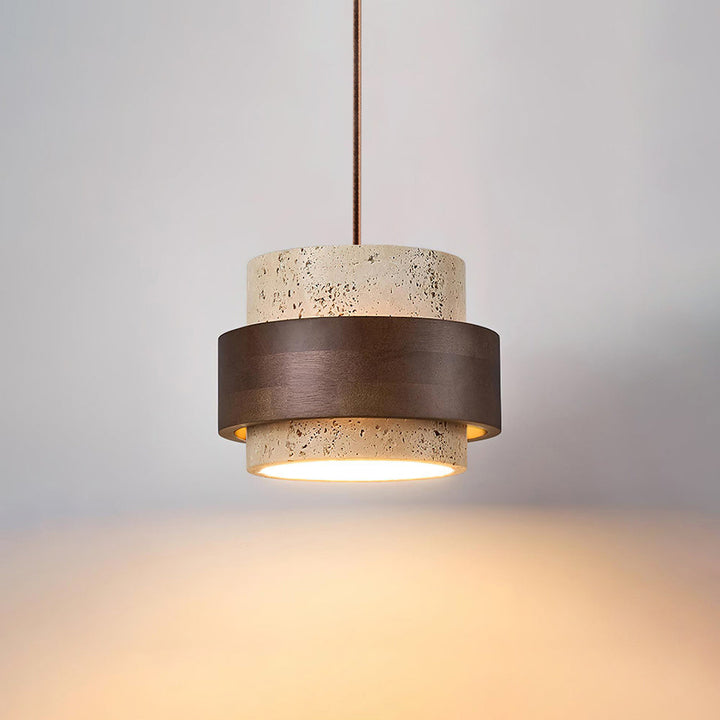 Artelux Dune Travertine Pendant Light