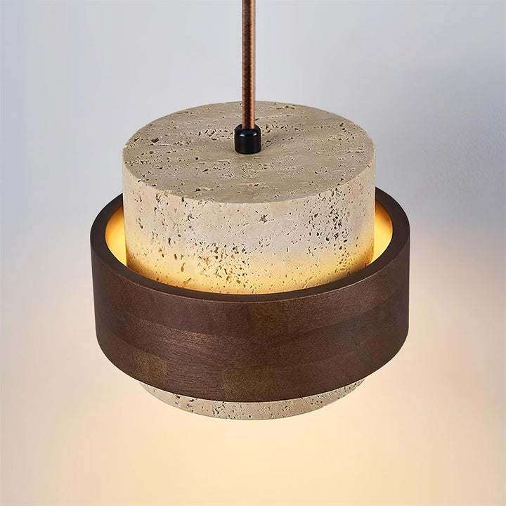 Artelux Dune Travertine Pendant Light