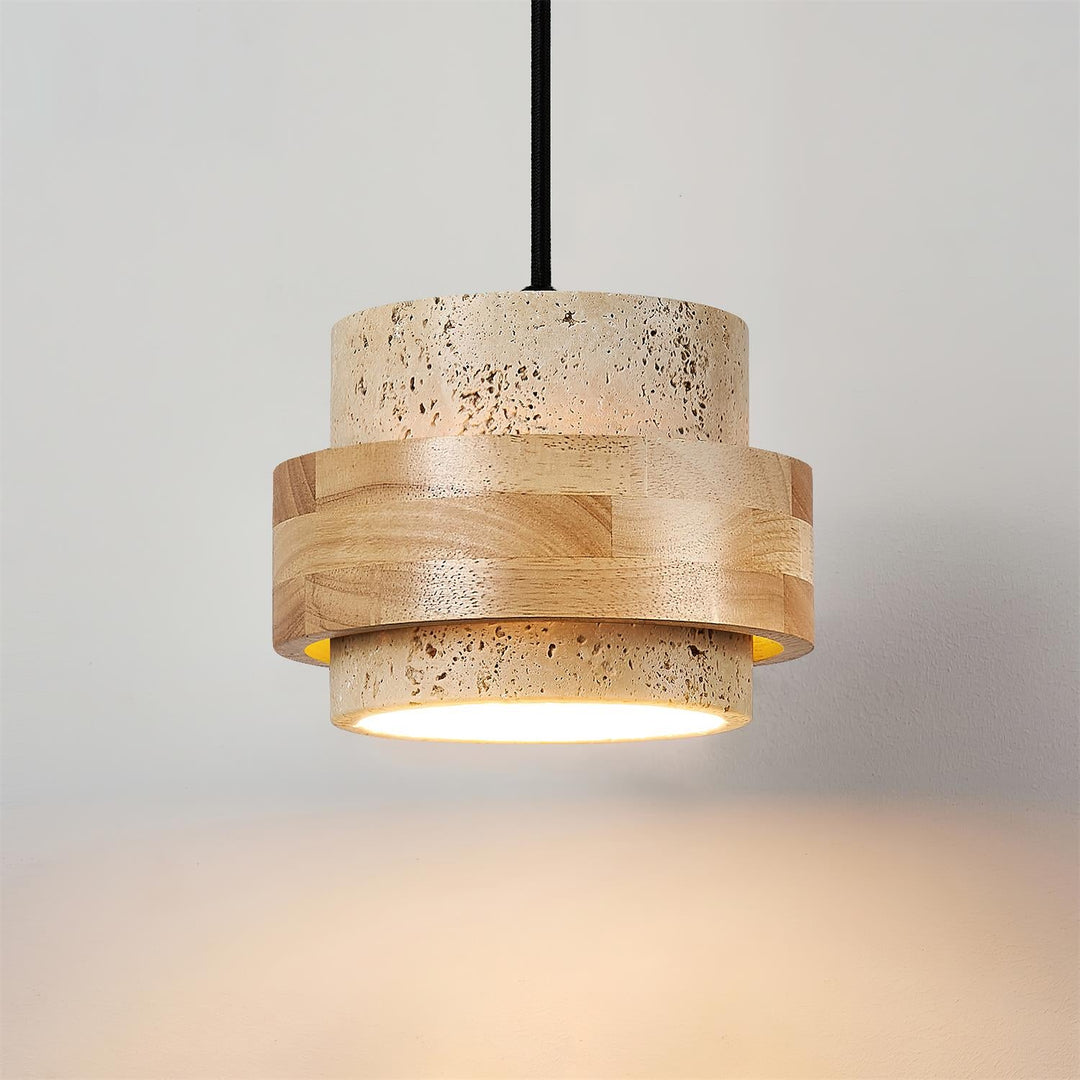 Artelux Dune Travertine Pendant Light