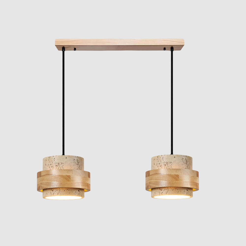 Artelux Dune Travertine Pendant Light
