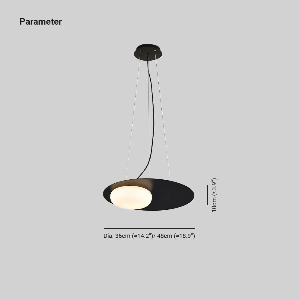 Artelux Minimalist Disc Hanging Pendant Lamp