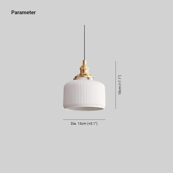 Artelux Verona Round Ceramics Pendant Light