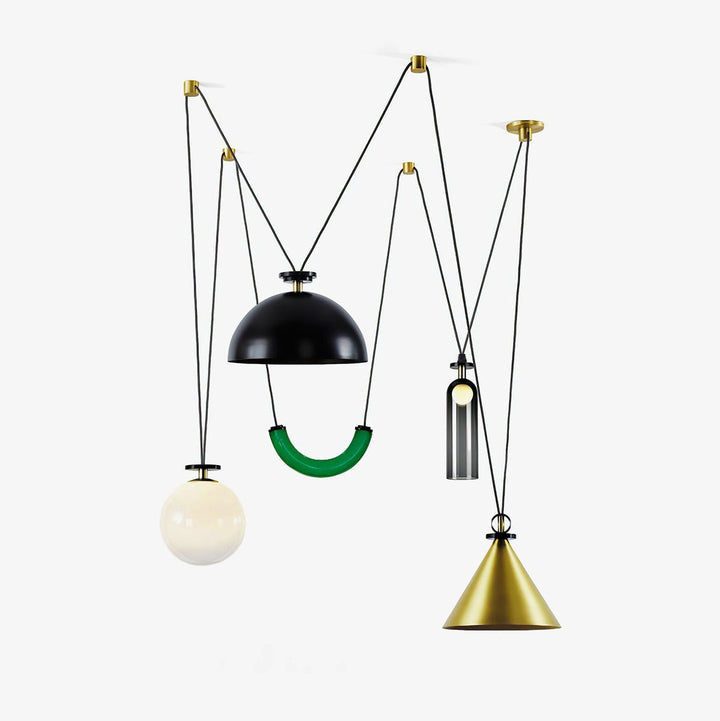 Geometric Shape Art Modern Chandelier - Artelux Atelier