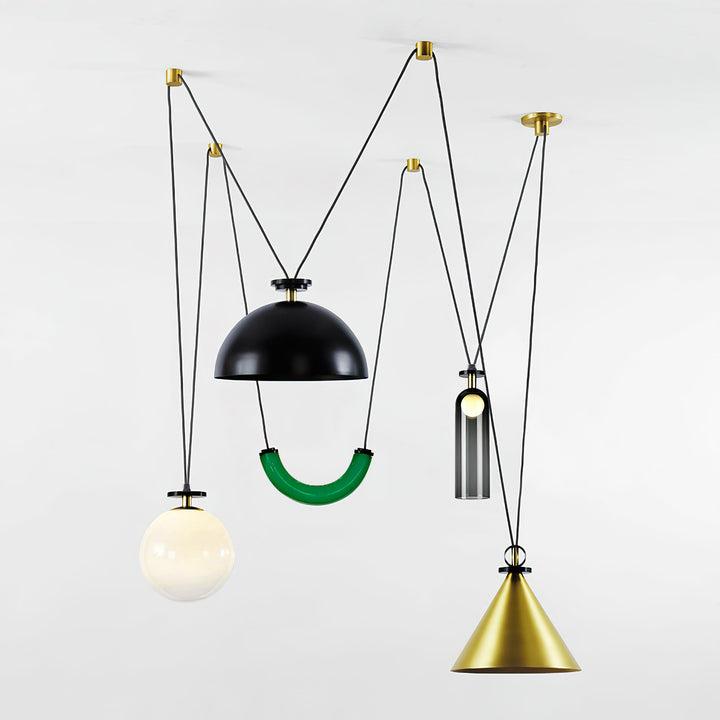 Geometric Shape Art Modern Chandelier - Artelux Atelier