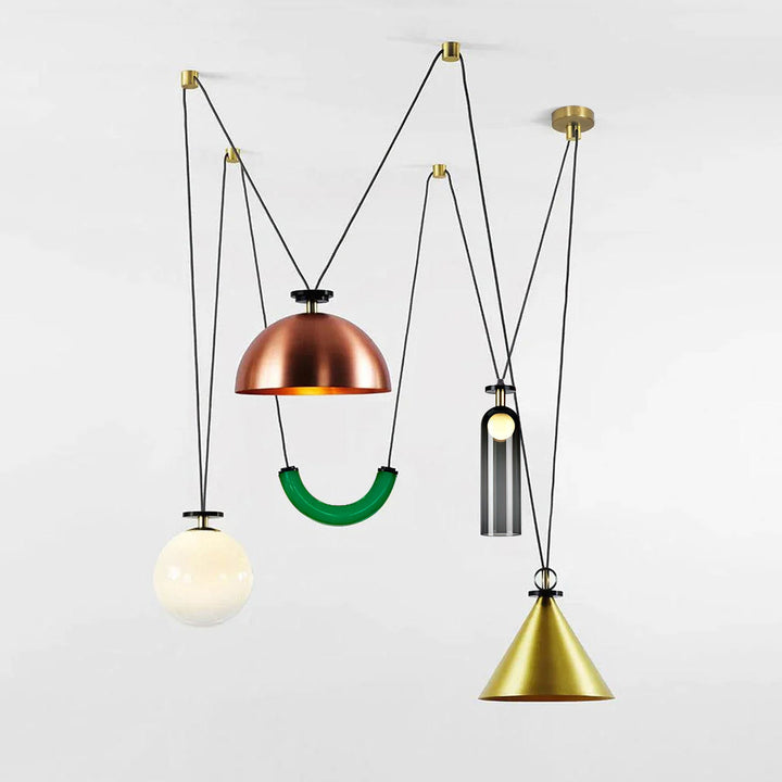 Geometric Shape Art Modern Chandelier - Artelux Atelier
