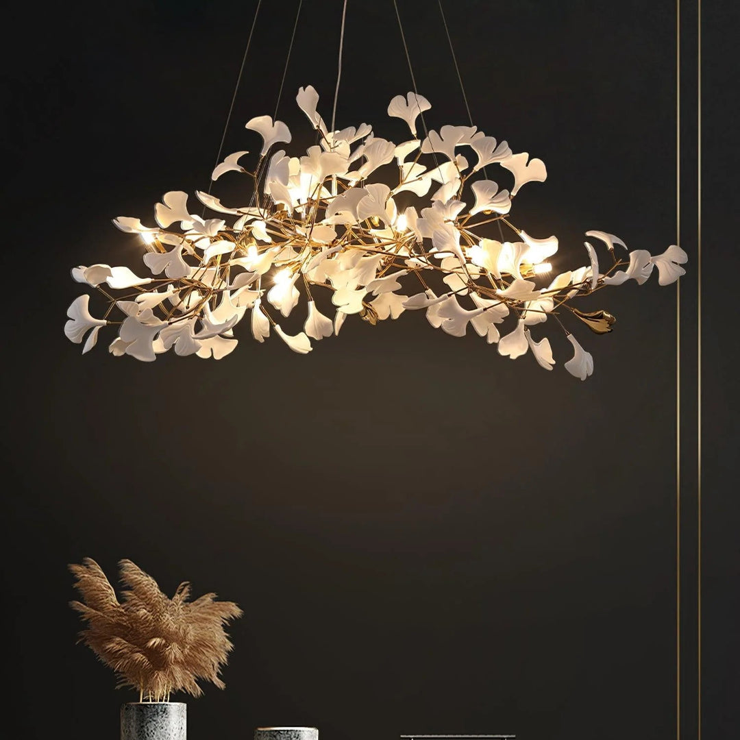 Muse Gingko Leaf Design N Chandelier