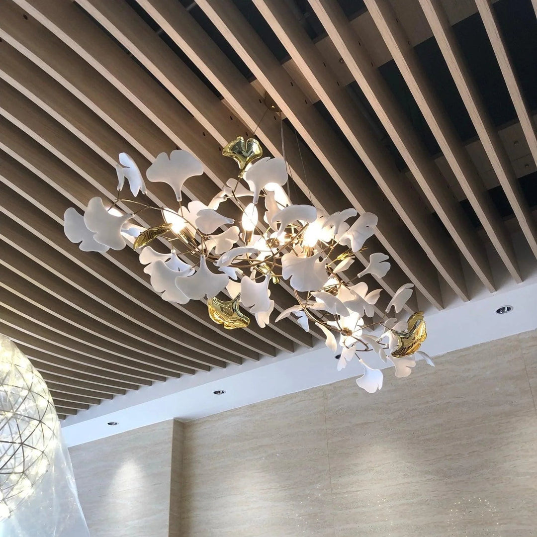 Muse Gingko Leaf Design N Chandelier