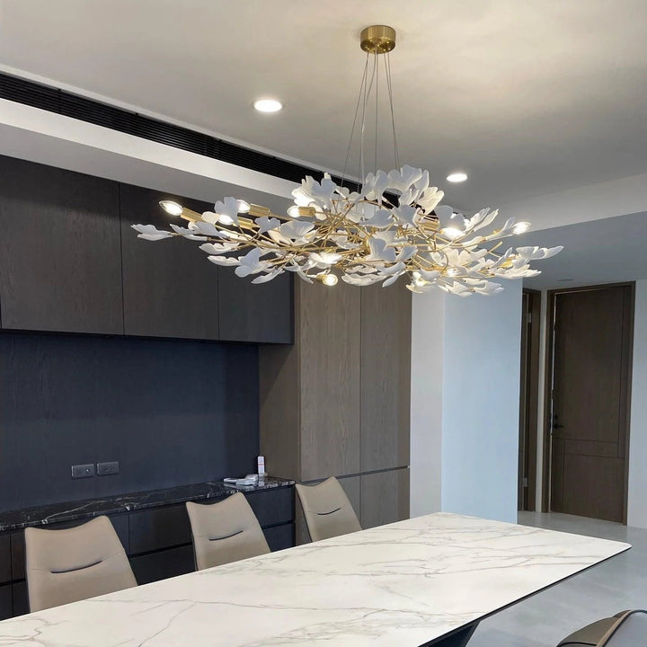 Muse Gingko Leaf Design N Chandelier