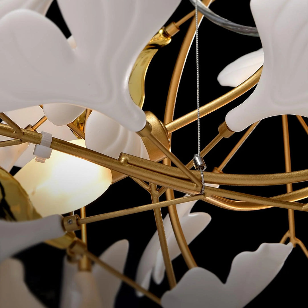Muse Gingko Leaf Design N Chandelier