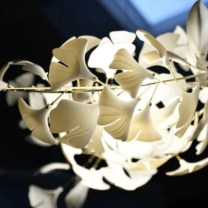 Muse Gingko Leaf Design N Chandelier