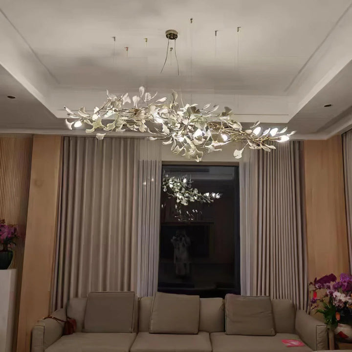 Muse Gingko Leaf Design N Chandelier
