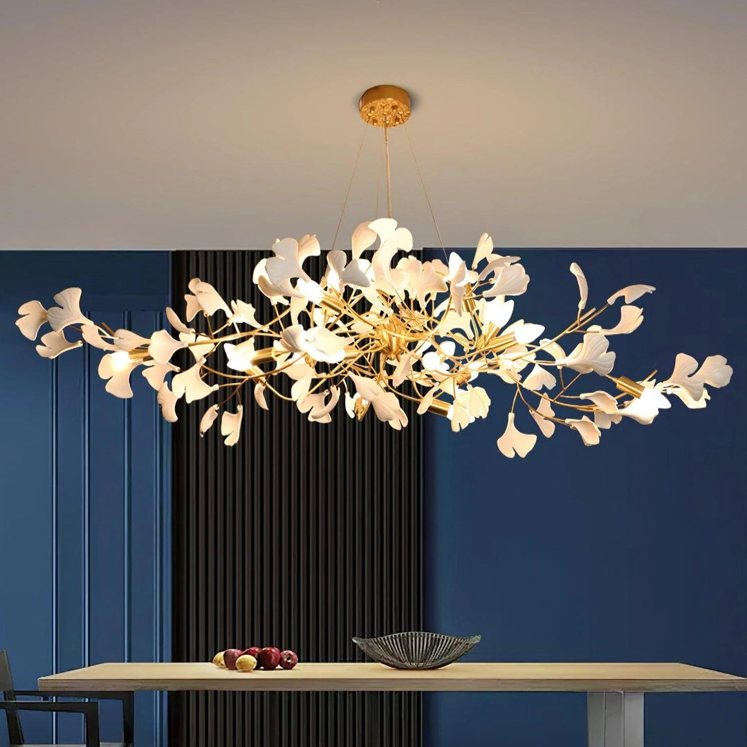 Muse Gingko Leaf Design N Chandelier