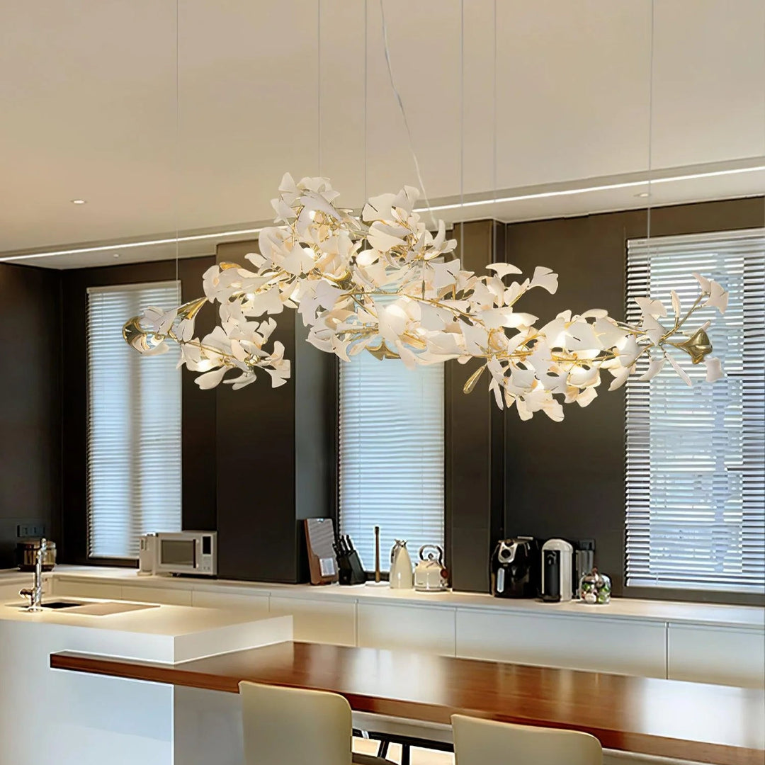 Muse Gingko Leaf Design N Chandelier