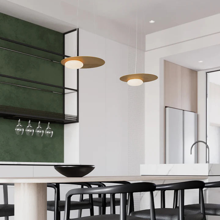 Artelux Minimalist Disc Hanging Pendant Lamp