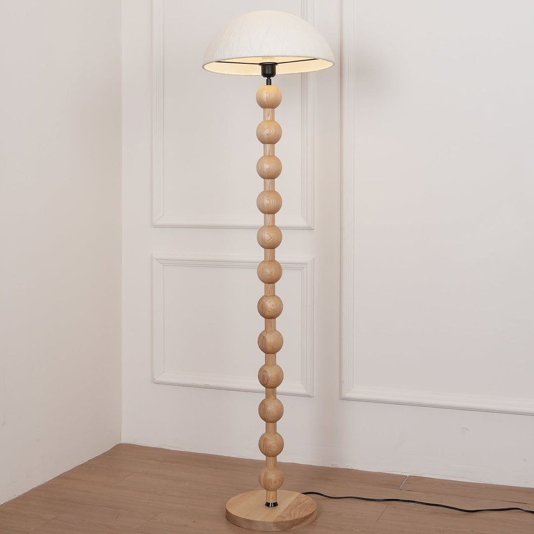 Artelux Orla Sculptural Wood Floor Lamp