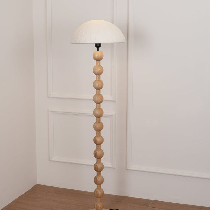 Artelux Orla Sculptural Wood Floor Lamp