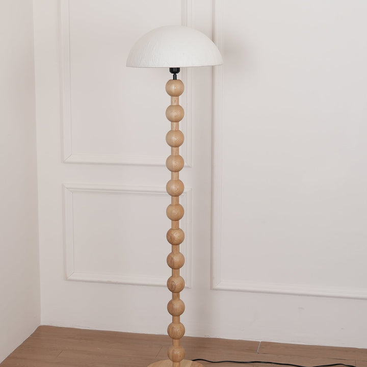 Artelux Orla Sculptural Wood Floor Lamp