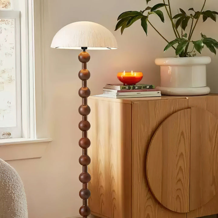 Artelux Orla Sculptural Wood Floor Lamp