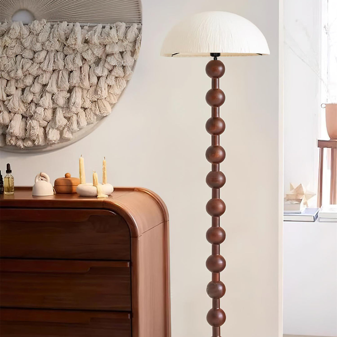 Artelux Orla Sculptural Wood Floor Lamp