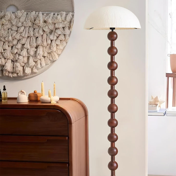 Artelux Orla Sculptural Wood Floor Lamp