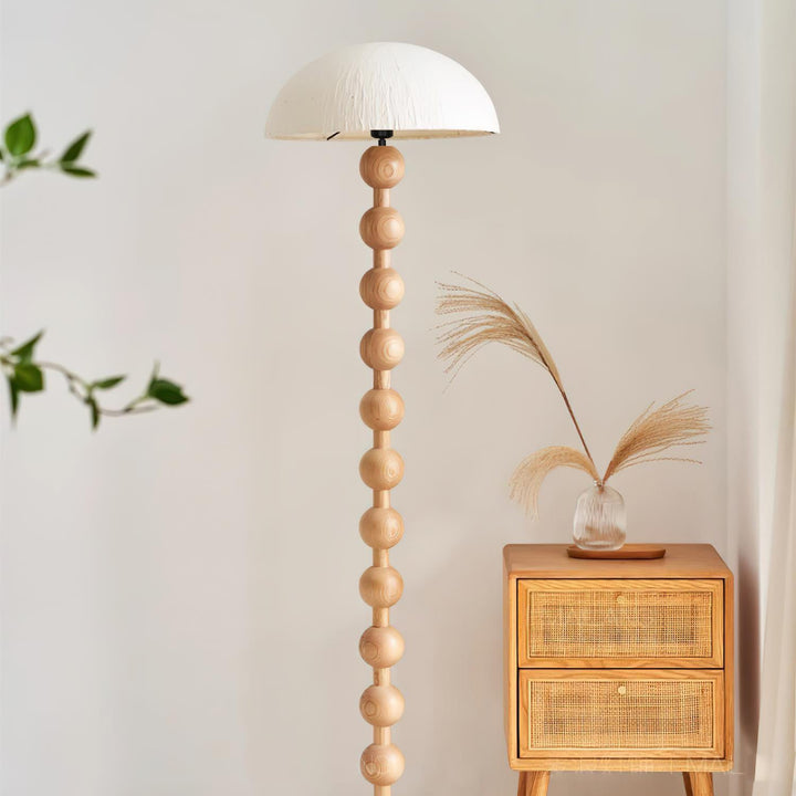 Artelux Orla Sculptural Wood Floor Lamp