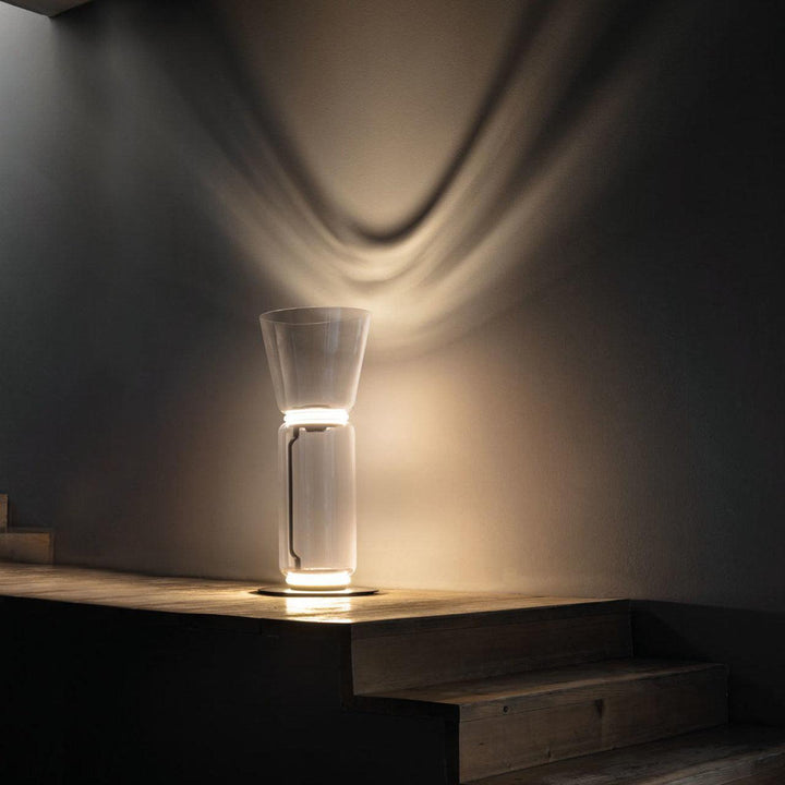 Bamboo Glass Floor Lamp-Artelux Atelier