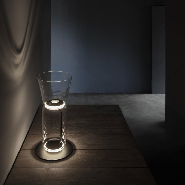 Bamboo Glass Floor Lamp-Artelux Atelier