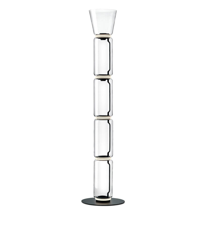 Bamboo Glass Floor Lamp-Artelux Atelier