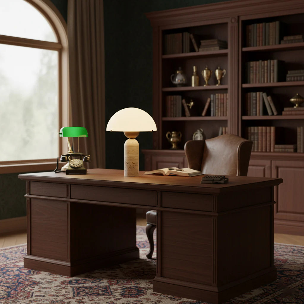 Artelux Peono Alabaster Table Lamp