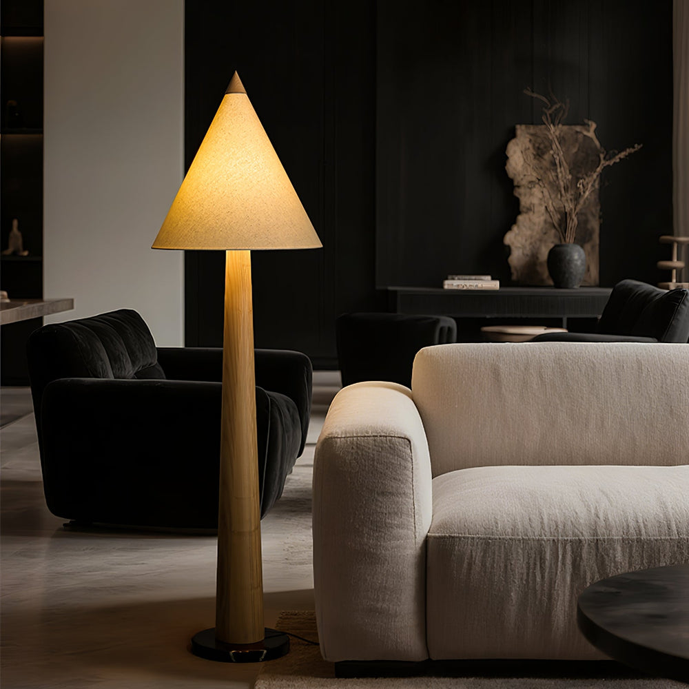 Pinecone Wooden Floor Lamp-Artelux Atelier