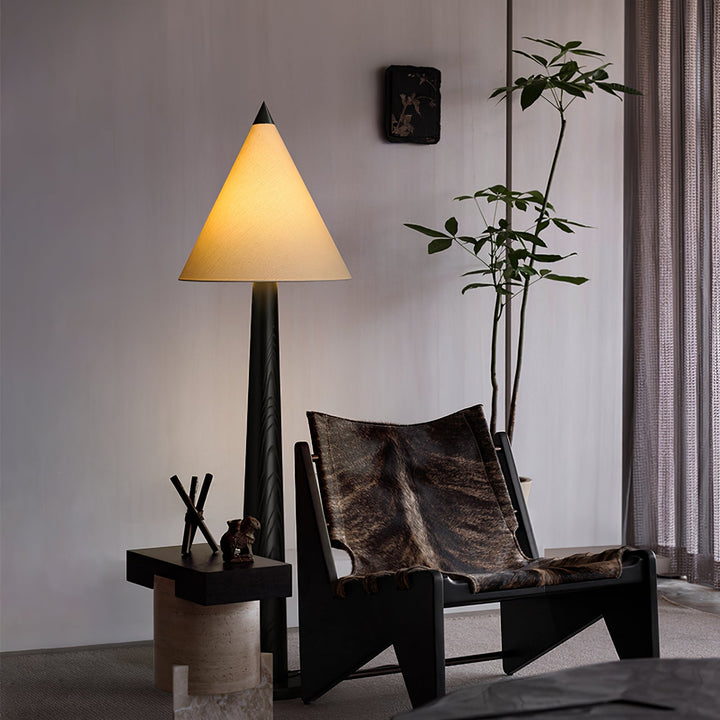 Pinecone Wooden Floor Lamp-Artelux Atelier