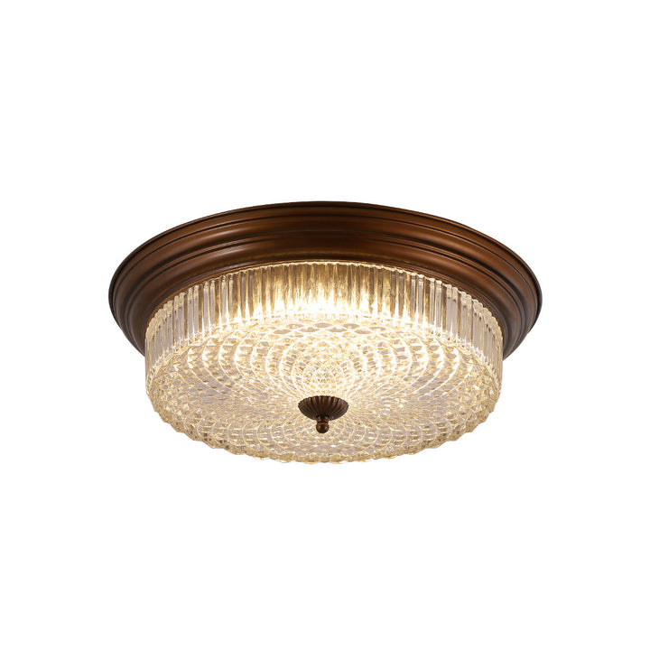 Artelux Crystal Glass Dome Ceiling Lamp