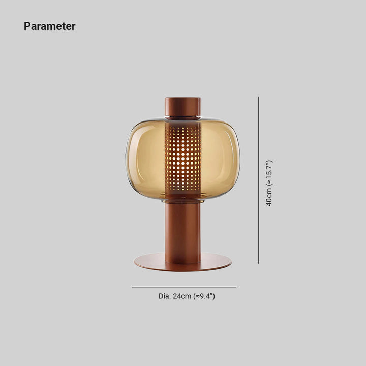 Artelux Bonbori Glass Table Lamp