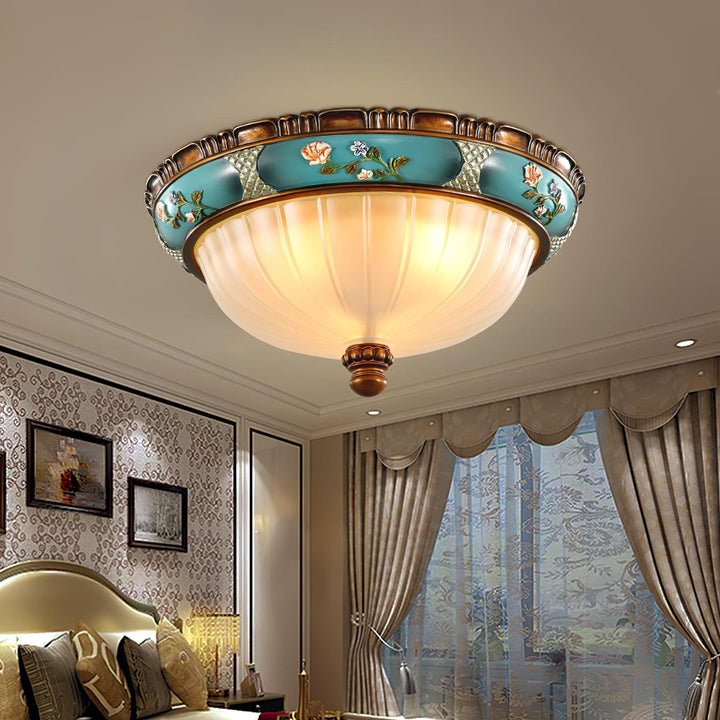 Retro Floral Resin Recessed Ceiling Light-Artelux Atelier