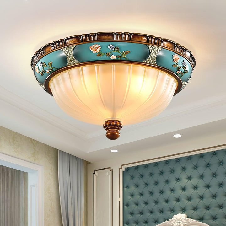 Retro Floral Resin Recessed Ceiling Light-Artelux Atelier