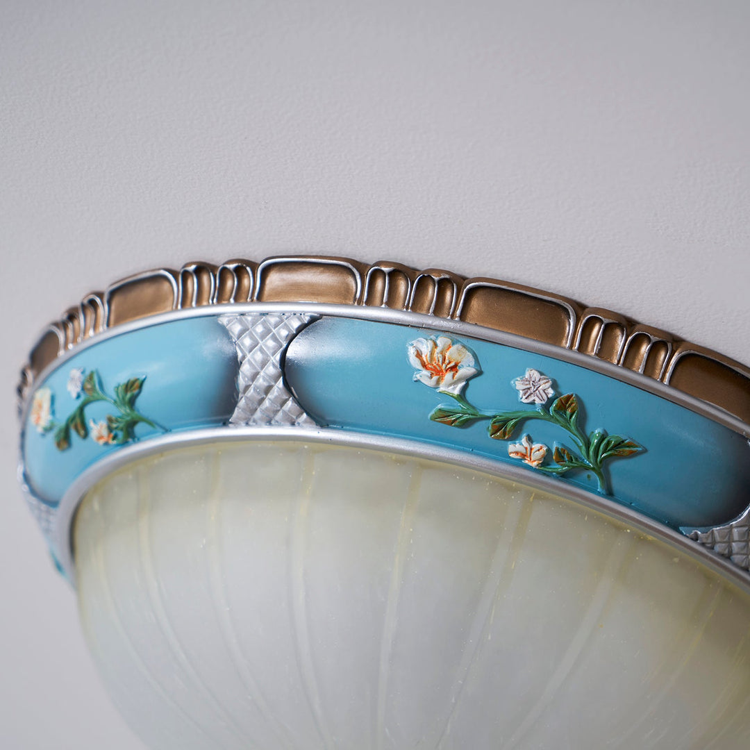 Retro Floral Resin Recessed Ceiling Light-Artelux Atelier