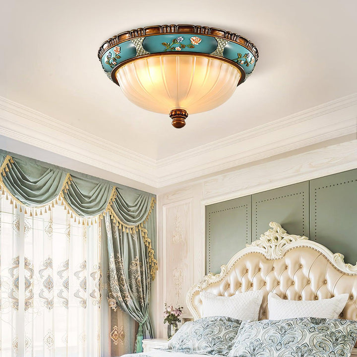 Retro Floral Resin Recessed Ceiling Light-Artelux Atelier