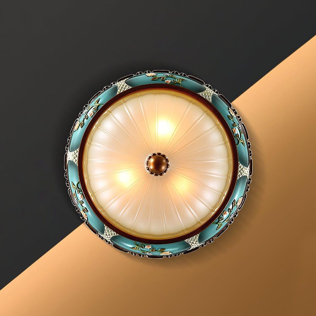 Retro Floral Resin Recessed Ceiling Light-Artelux Atelier